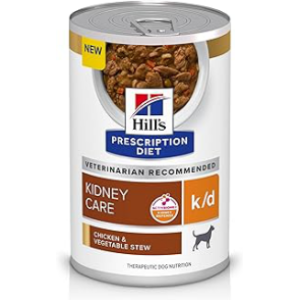 k/d Chicken & Vegetable Stew Cans 12x12.5oz 犬用